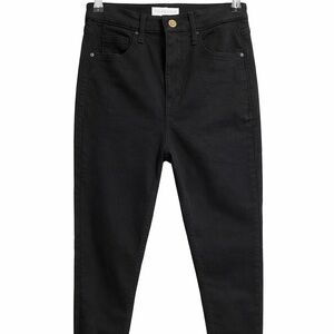 Topshop Jamie Black Skinny Jeans W28 High Rise Stretch Ankle Length